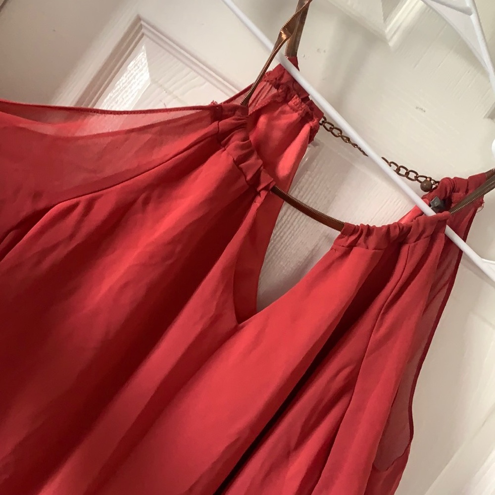 Open shoulder, low cut top